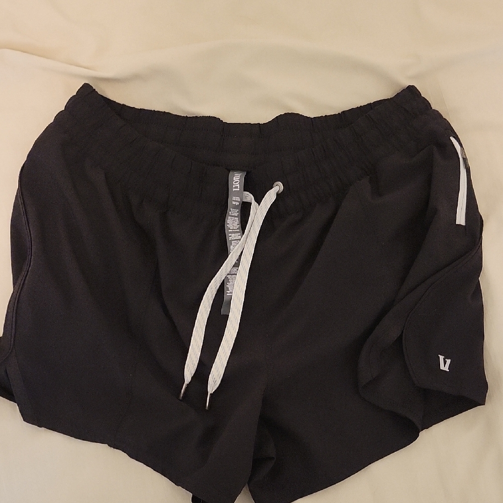 Vuori Black Athletic Shorts
